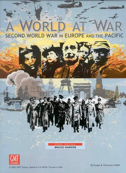 A World at War: Second World War in Europe and the Pacific (3rd Printing) - The Tabletop Strategist