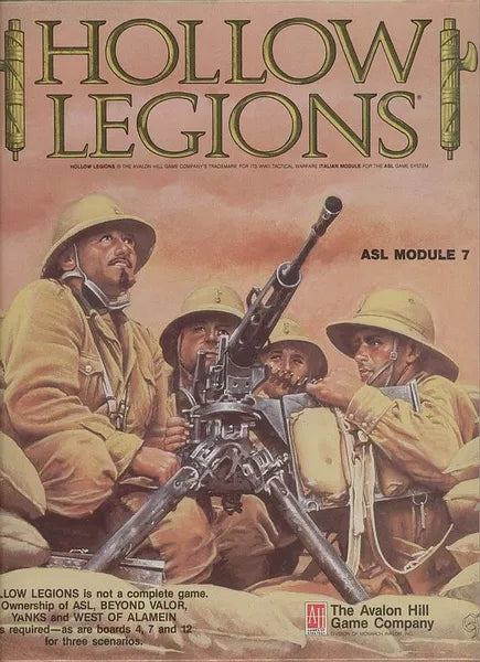 Hollow Legions: ASL Module 7 (1989) (USED, COMPLETE) - The Tabletop Strategist