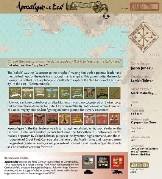 Apocalypse in the East: The Rise of the First Caliphate 646-656 A.D. - The Tabletop Strategist