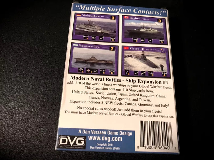 Modern Naval Battles: Global Warfare Ship Expansion #1 - The Tabletop Strategist
