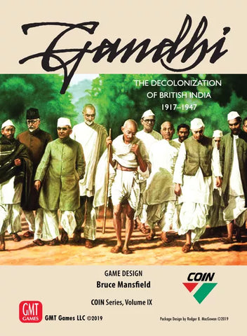 Gandhi: The Decolonization of British India, 1917 – 1947 - The Tabletop Strategist