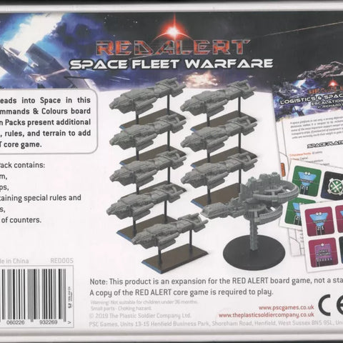Red Alert: Space Fleet Warfare - Logistics & Space Platform - Escalation Pack