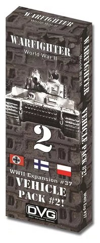 Warfighter: WWII Expansion #37 – Vehicle Pack #2 - The Tabletop Strategist