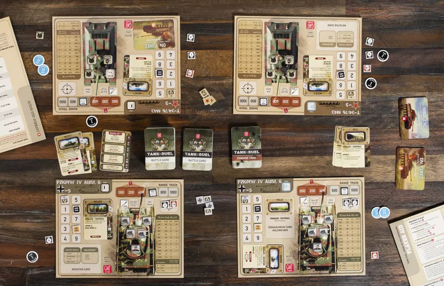 Tank Duel: Enemy in the Crosshairs - The Tabletop Strategist