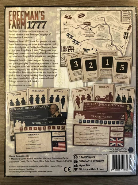Freeman’s Farm 1777 - The Tabletop Strategist