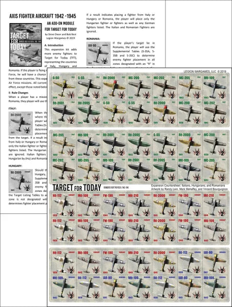 Target For Today: Axis Fighter Aircraft 1942-1945 - The Tabletop Strategist