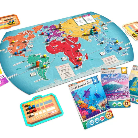 Trekking the World (1st Ed, Used, Complete)