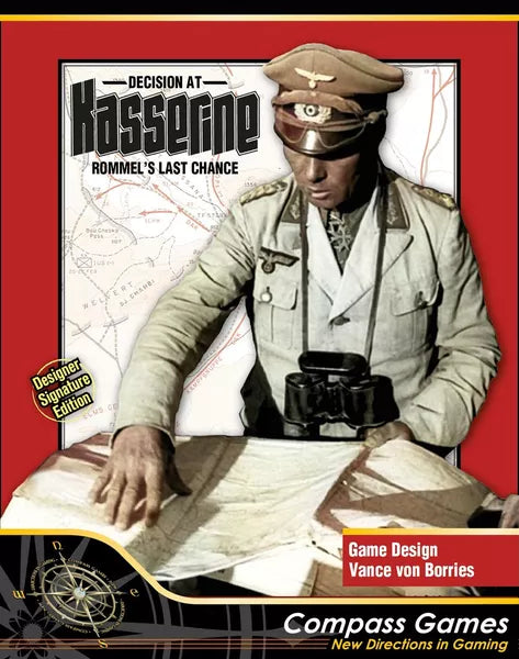 Decision at Kasserine: Rommel's Last Chance – Designer Signature Edition - The Tabletop Strategist