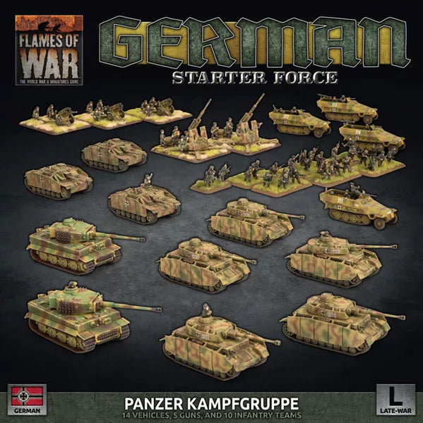 Flames of War: German Starter Force – Panzer Kampfgruppe - The Tabletop Strategist