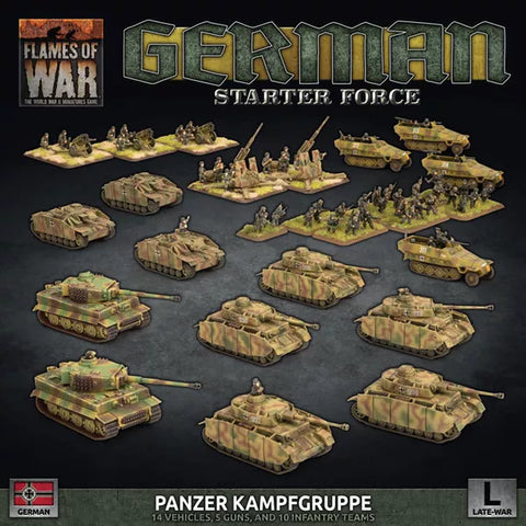 Flames of War: German Starter Force – Panzer Kampfgruppe - The Tabletop Strategist