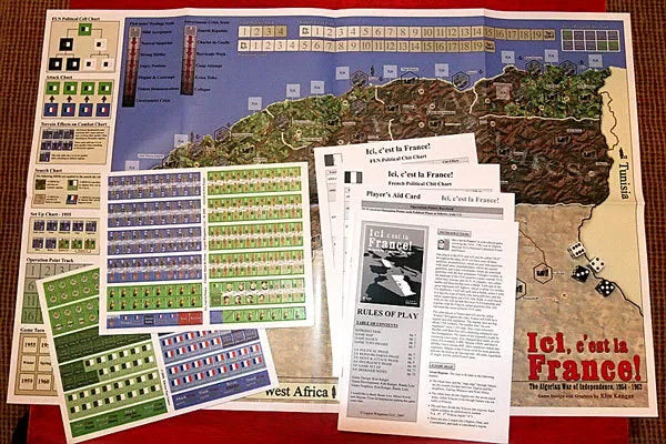 Ici, c'est la France! The Algerian War of Independence 1954 - 1962 - The Tabletop Strategist