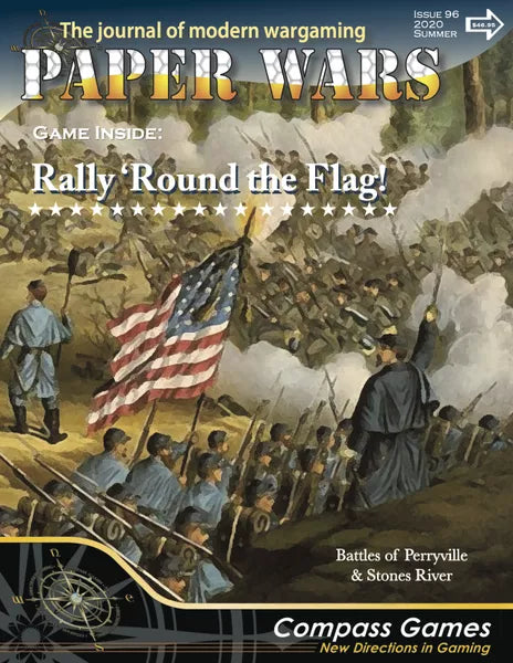 Paper Wars Issue 96: Magazine & Game (Rally ‘Round the Flag) - The Tabletop Strategist