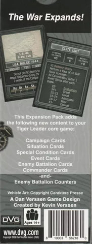 Tiger Leader: Blitzkrieg! Expansion #1 - The Tabletop Strategist