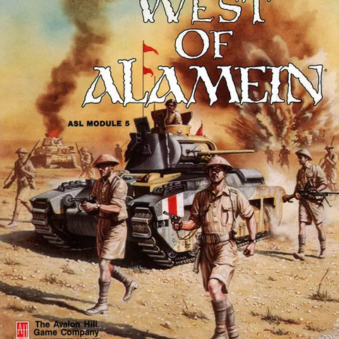 West of Alamein: ASL Module 5 (1988) (USED, COMPLETE) - The Tabletop Strategist