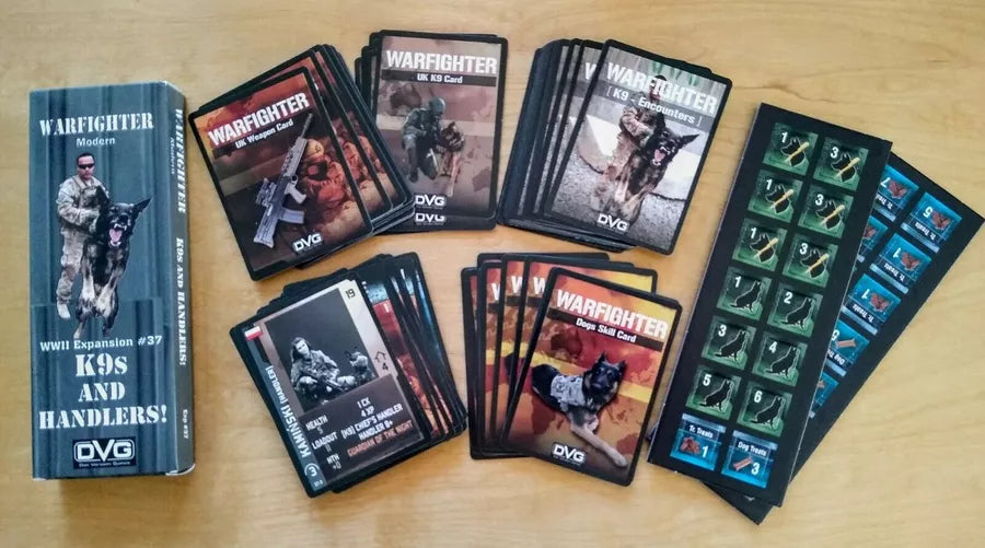 Warfighter: Expansion #37 – K9 & Handlers! - The Tabletop Strategist