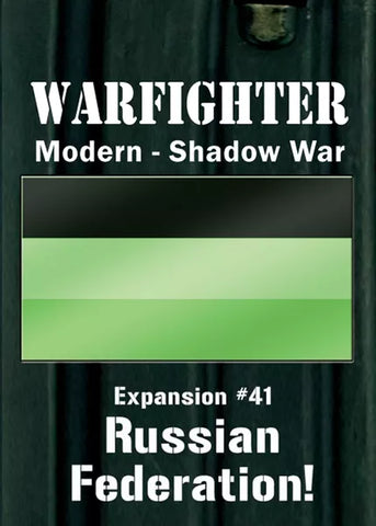 Warfighter Shadow War: Expansion #41 – Russian Federation! - The Tabletop Strategist