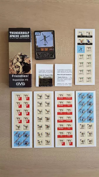 Thunderbolt Apache Leader: Expansion #3 – Friendlies! - The Tabletop Strategist