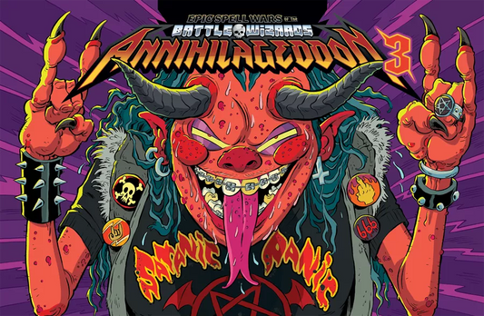 Epic Spell Wars of the Battle Wizards: Annihilageddon 3 – Satanic Panic (Like New, Complete)