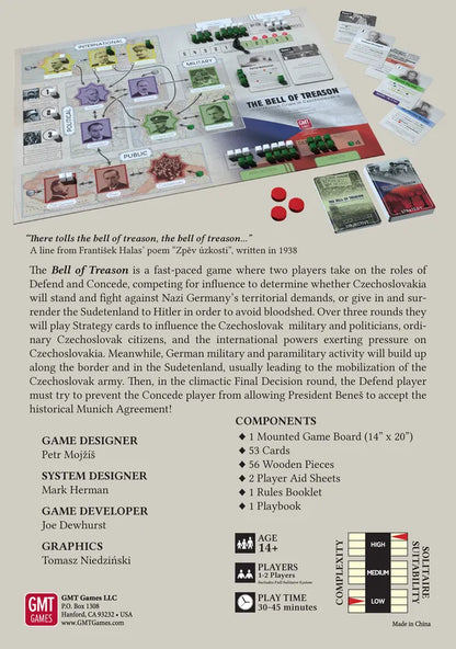 The Bell of Treason: 1938 Munich Crisis in Czechoslovakia