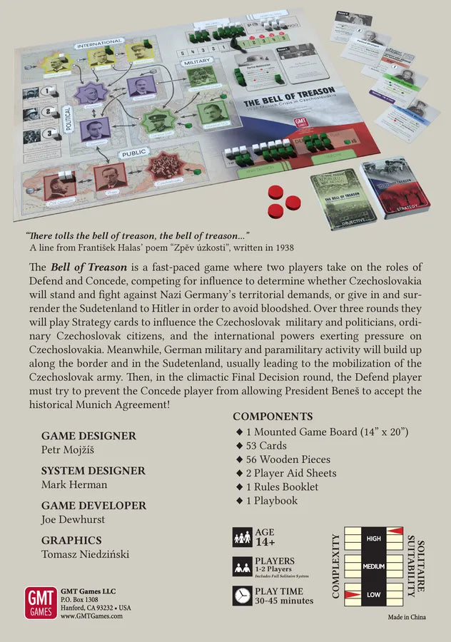 The Bell of Treason: 1938 Munich Crisis in Czechoslovakia