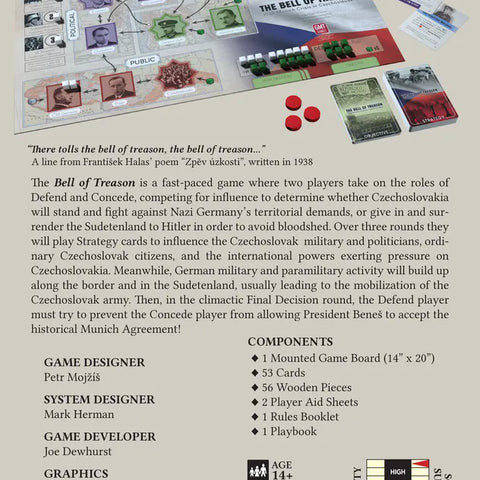 The Bell of Treason: 1938 Munich Crisis in Czechoslovakia