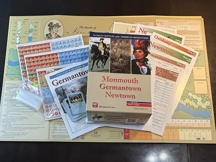 Battles of the American Revolution Tri-Pack II: Monmouth, Germantown, Newtown