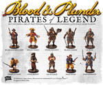 Blood & Plunder: Pirates of Legend Captains Box