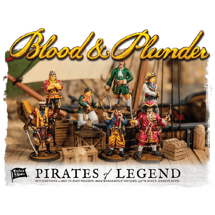 Blood & Plunder: Pirates of Legend Captains Box