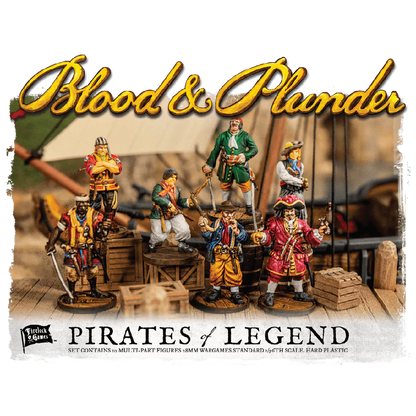 Blood & Plunder: Pirates of Legend Captains Box