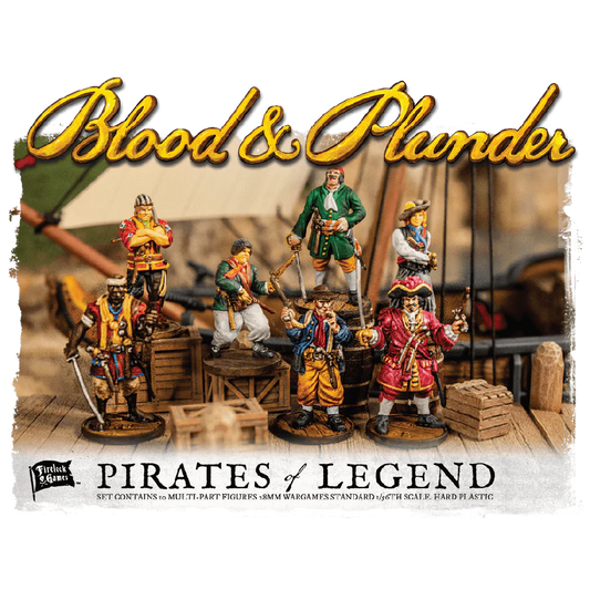 Blood & Plunder: Pirates of Legend Captains Box