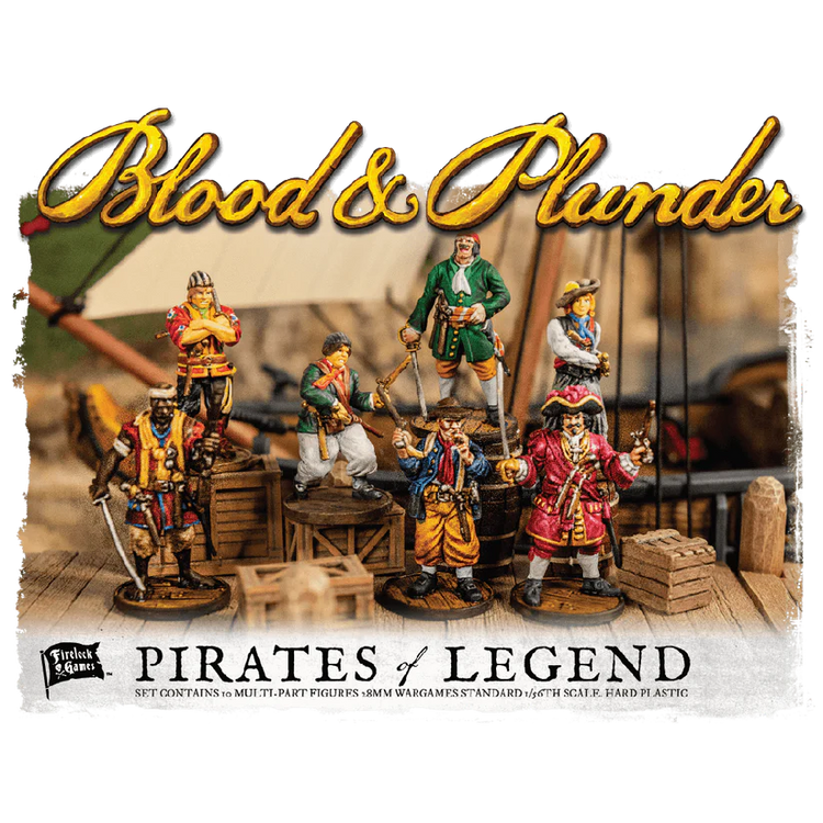 Blood & Plunder: Pirates of Legend Captains Box