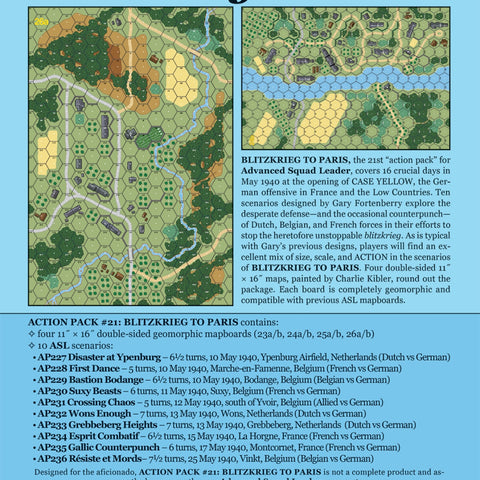 Action Pack #21: Blitzkrieg to Paris