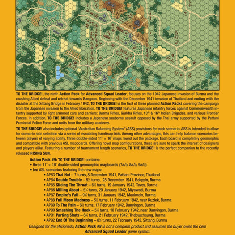 ASL Action Pack #9 - To The Bridge!