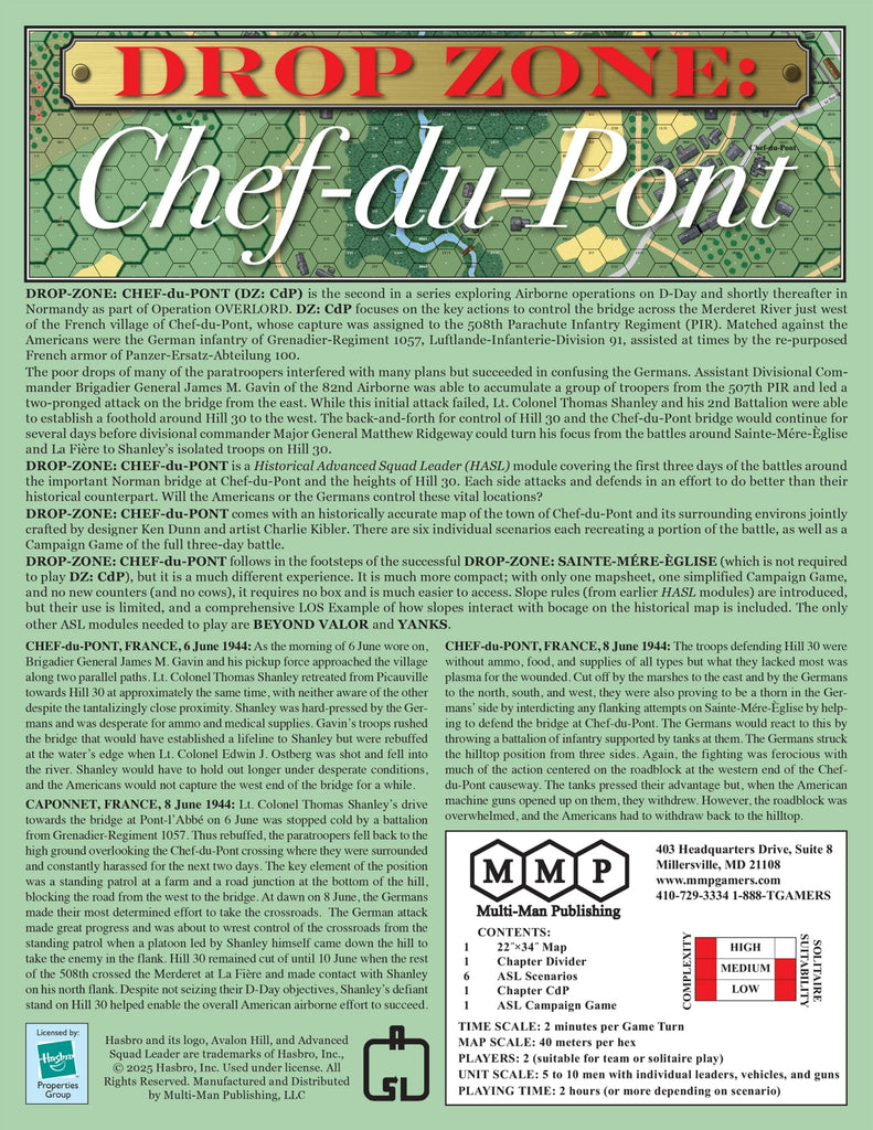 Drop Zone: Chef-du-Pont