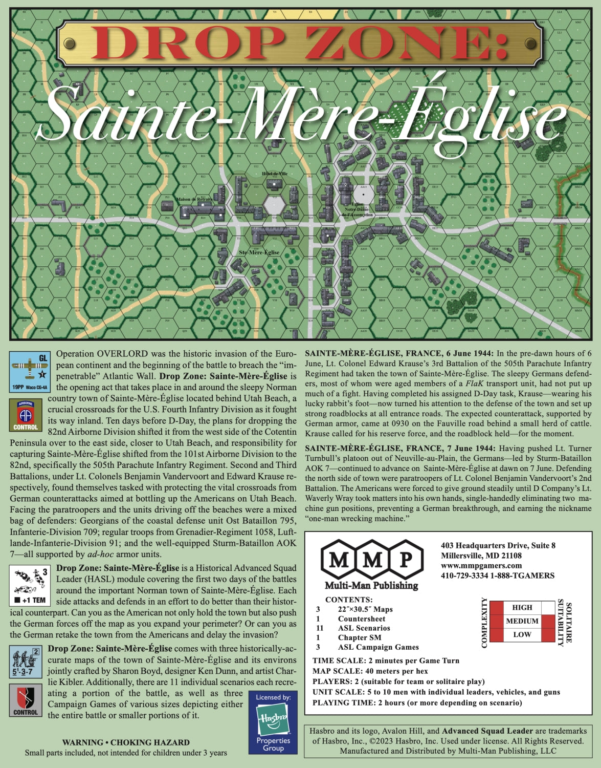Drop Zone: Sainte-Mère-Église - The Tabletop Strategist