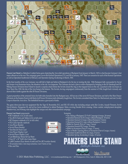 Panzers Last Stand - Battles for Budapest 1945 (2021) - The Tabletop Strategist