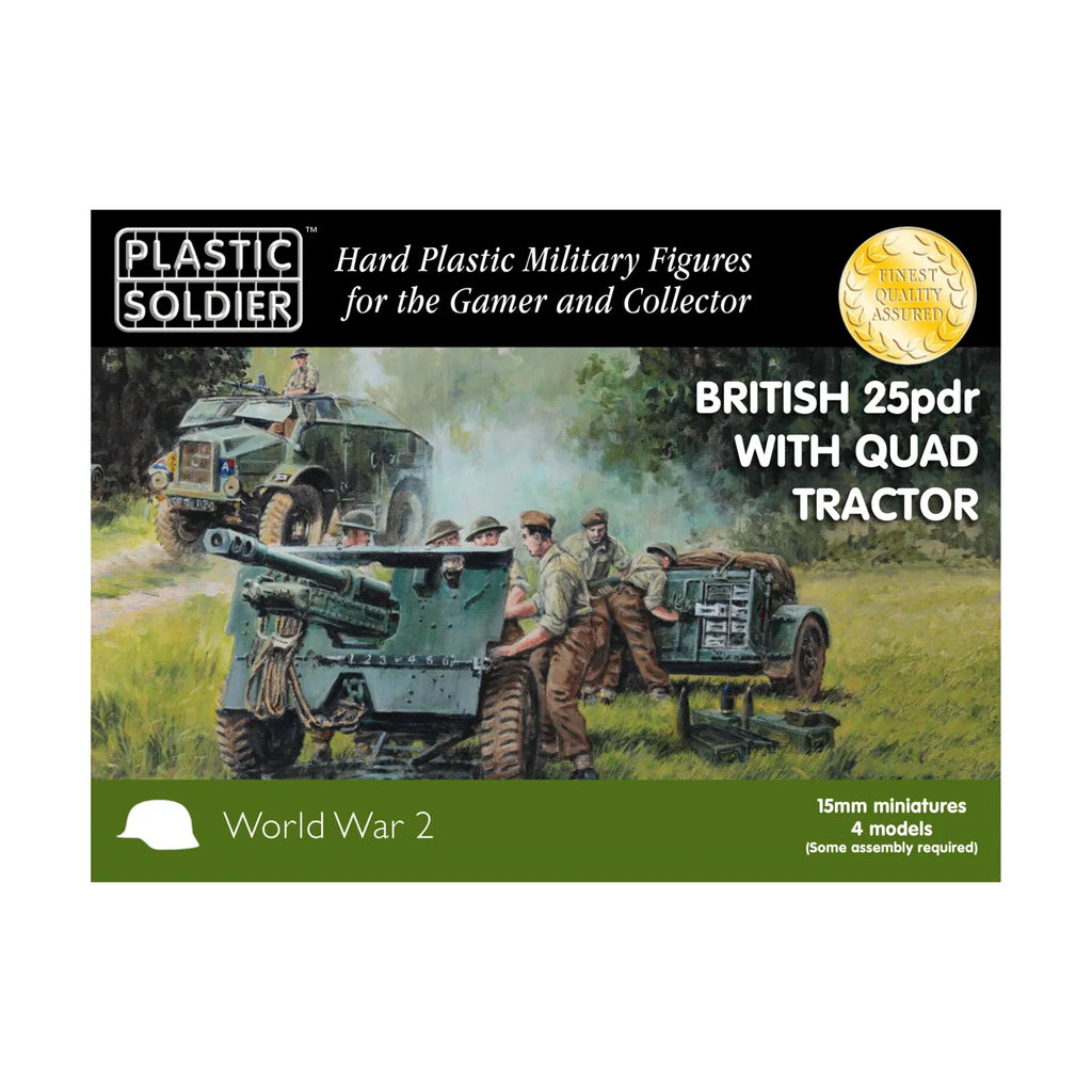British 25pdr & Morris Quad Tractor 15mm