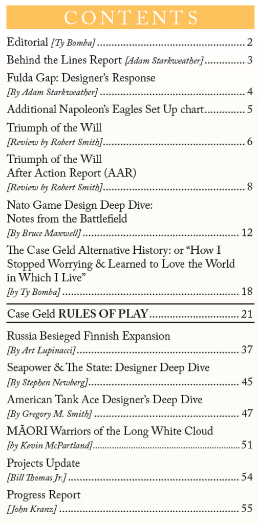 Paper Wars Issue 101: Magazine & Game (Case Geld)