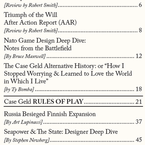 Paper Wars Issue 101: Magazine & Game (Case Geld)