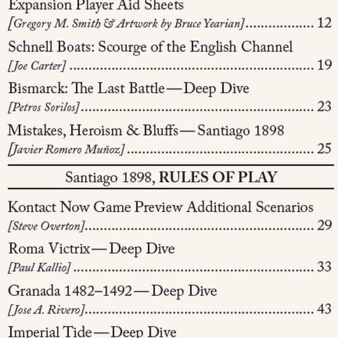 Paper Wars Issue 102: Magazine & Game (Santiago Campaign, 1898)