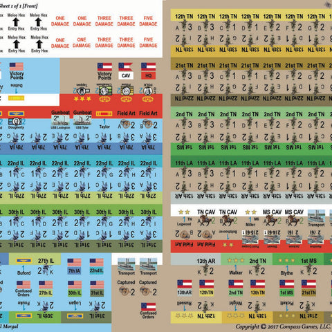 Paper Wars Issue 87: Magazine & Game (Belmont: Grant's Baptism of Command, November 7th, 1861) - The Tabletop Strategist