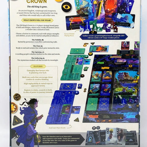 The Old King's Crown (Includes Wild Kingdom Expansion and Active Player Marker)
