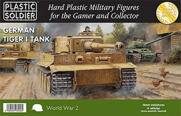 German Tiger I Tank (15mm) - The Tabletop Strategist