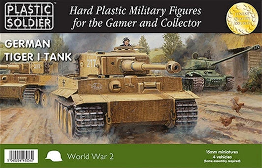 German Tiger I Tank (15mm) - The Tabletop Strategist