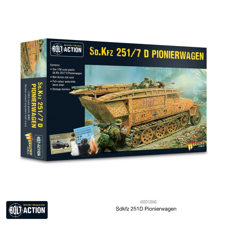 Bolt Action - Sd.Kfz 251/7 D Pionierwagon