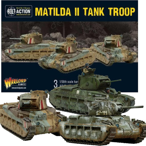 Bolt Action: Matilda II Troop - The Tabletop Strategist