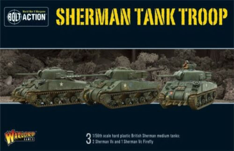 Bolt Action: Sherman Tank Troop - The Tabletop Strategist