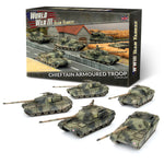 Chieftain Armoured Troop (WWIII x5 Tanks Plastic)