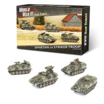 Spartan or Striker Troop (WWIII x4 Tanks Plastic)