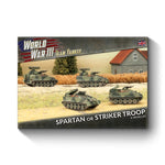 Spartan or Striker Troop (WWIII x4 Tanks Plastic)